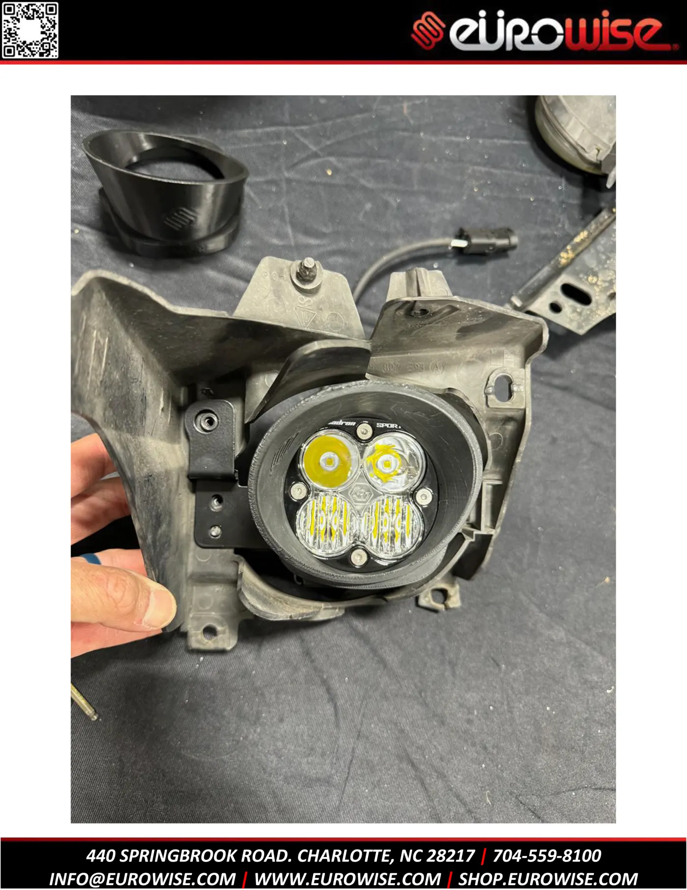 Eurowise Cayenne 957 Pocket Fog Light Installation — page 8 of 14