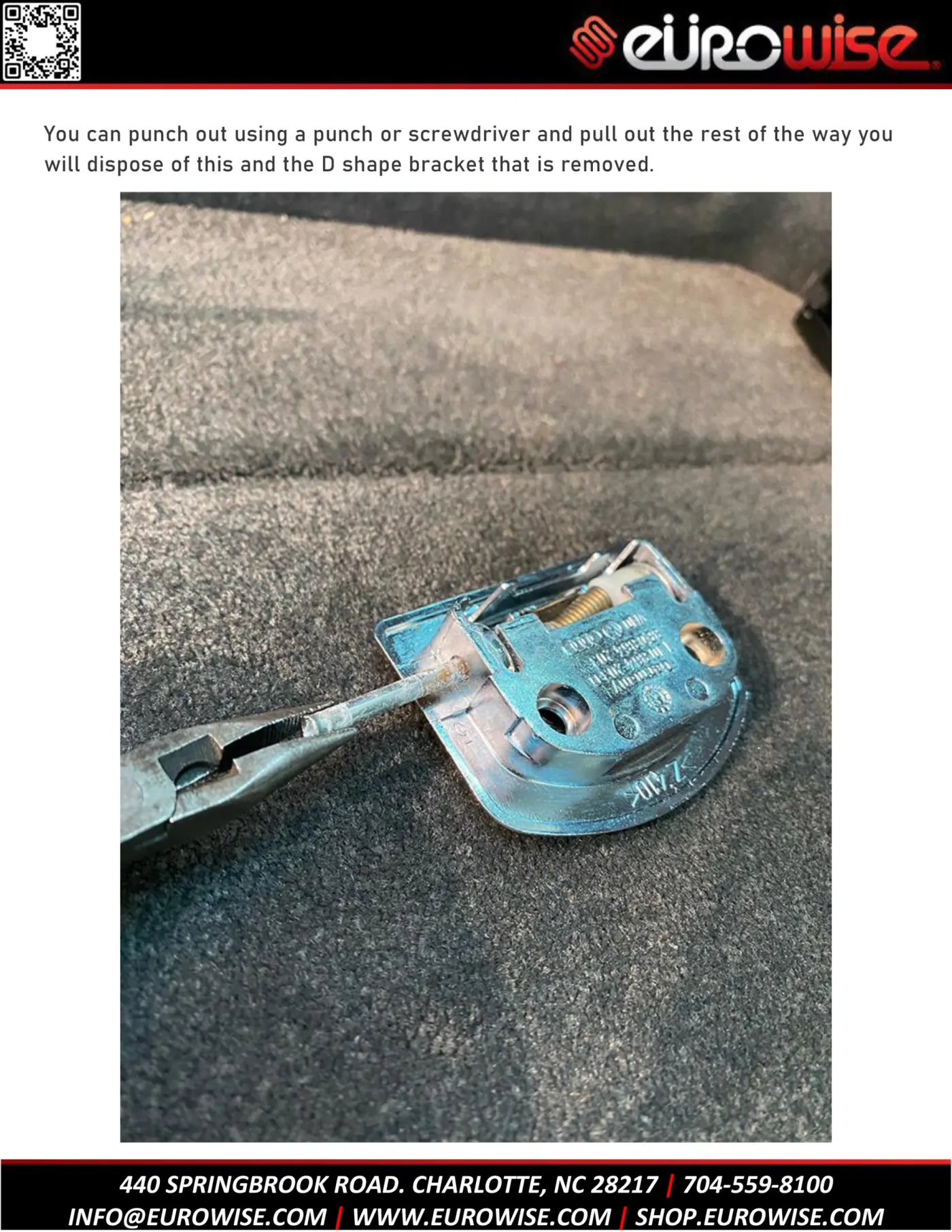 Eurowise Cayenne and Touareg Trunk Rail System Insulation Guide — page 4 of 11
