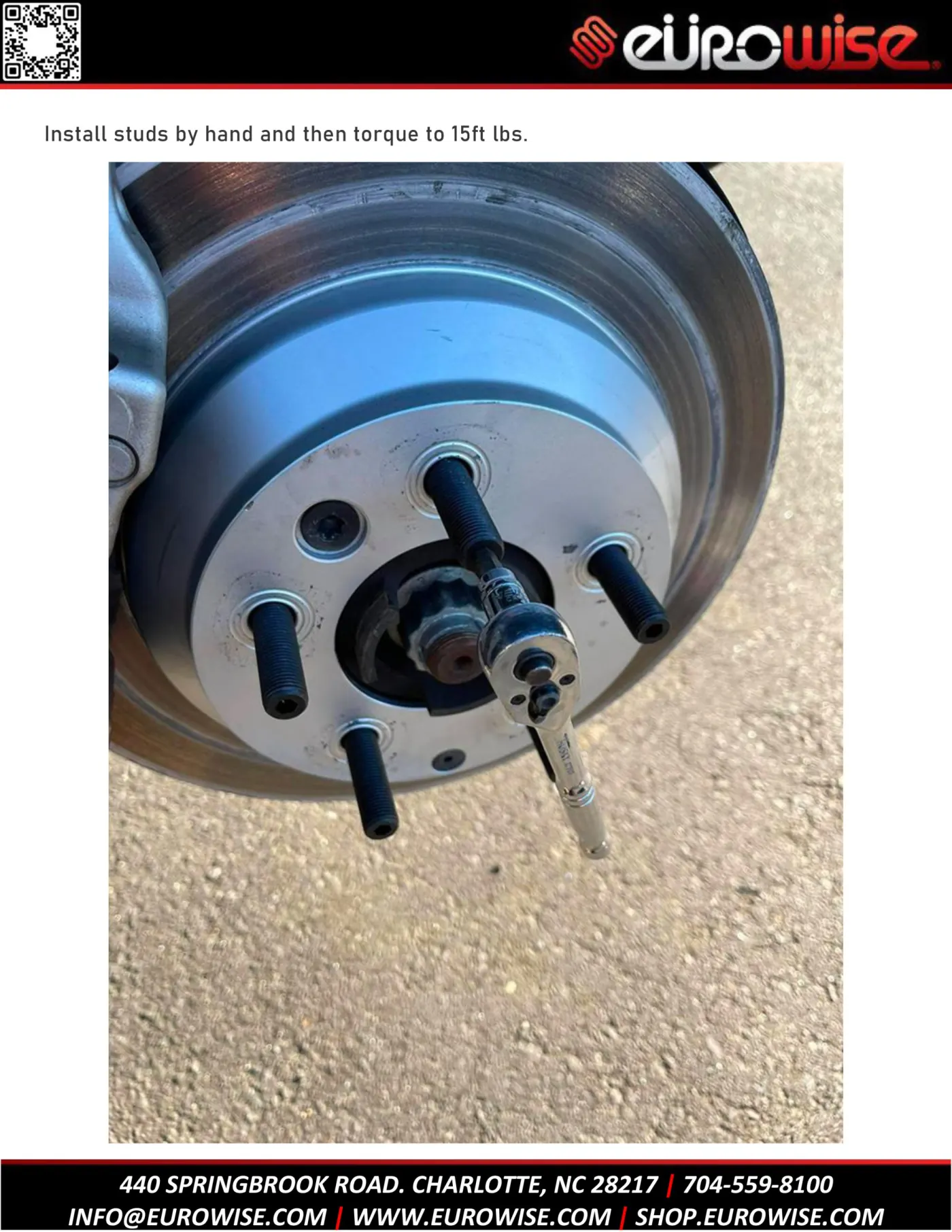 Eurowise Cayenne Touareg Stud Conversion Kit — page 4 of 6
