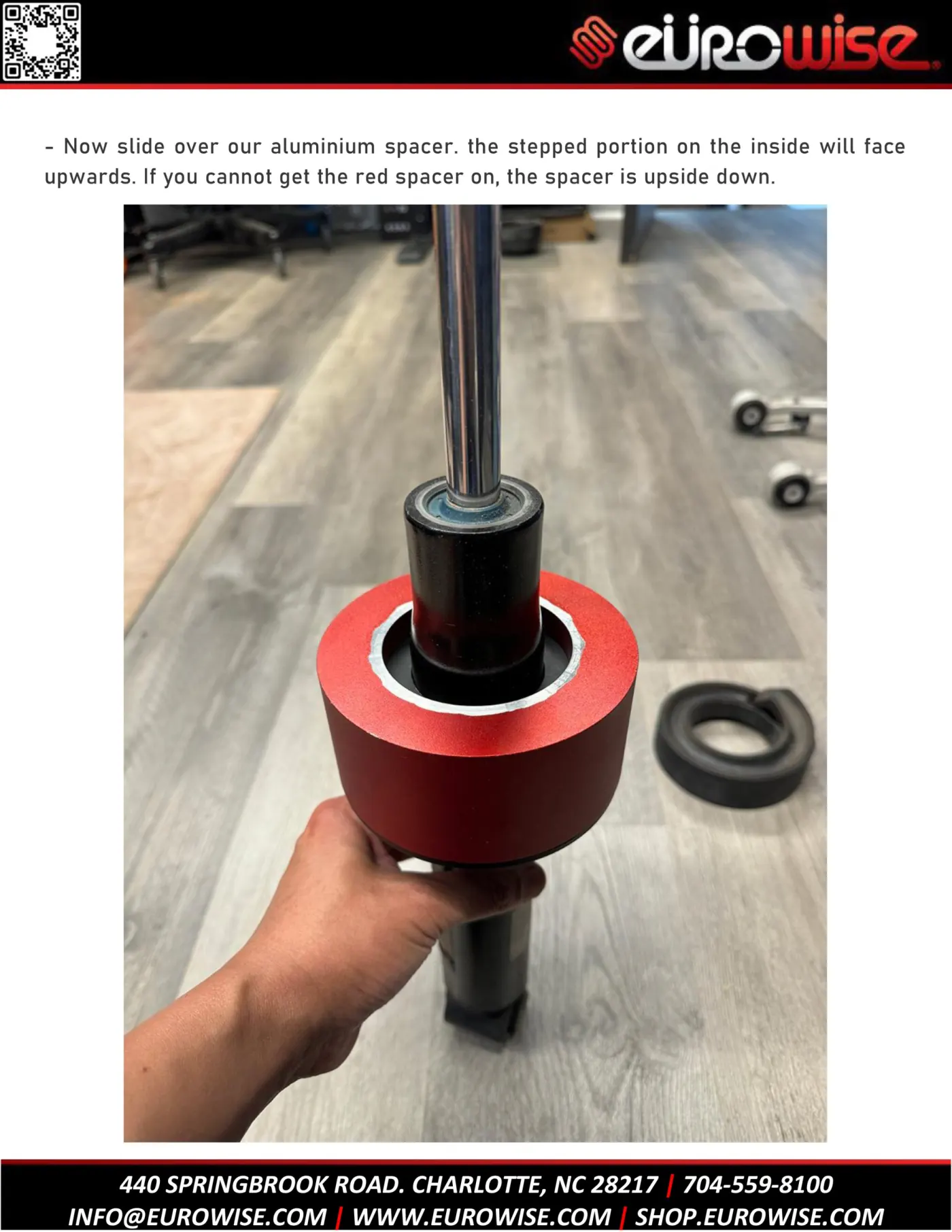 Gen 2 Eurowise Cayenne / Touareg 3 inch lift installation Guide — page 10 of 21