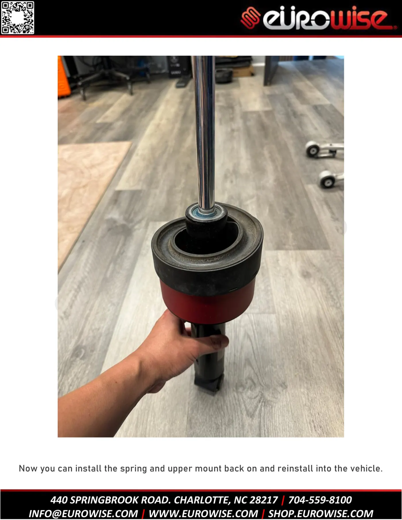 Gen 2 Eurowise Cayenne / Touareg 3 inch lift installation Guide — page 12 of 21