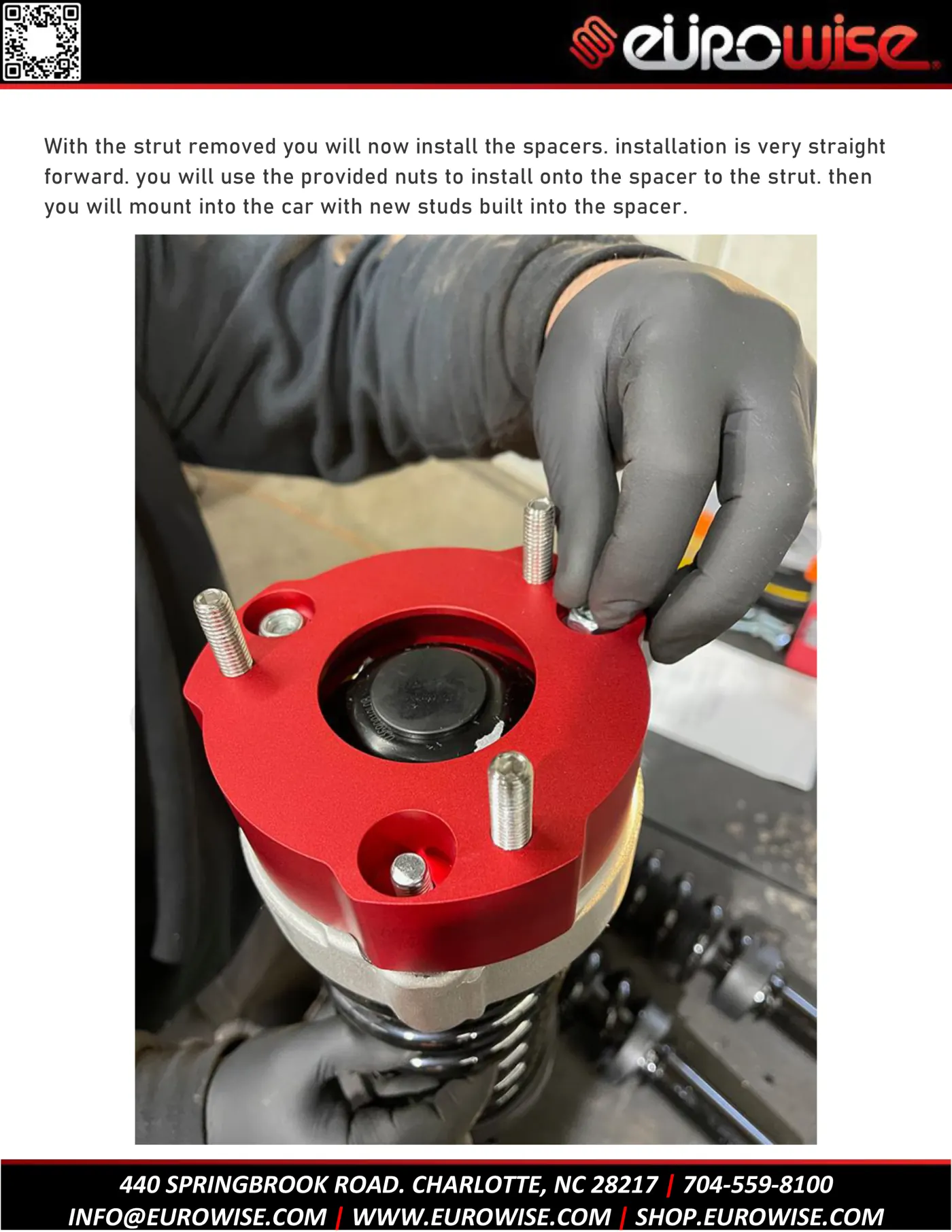 Gen 2 Eurowise Cayenne / Touareg 3 inch lift installation Guide — page 18 of 21