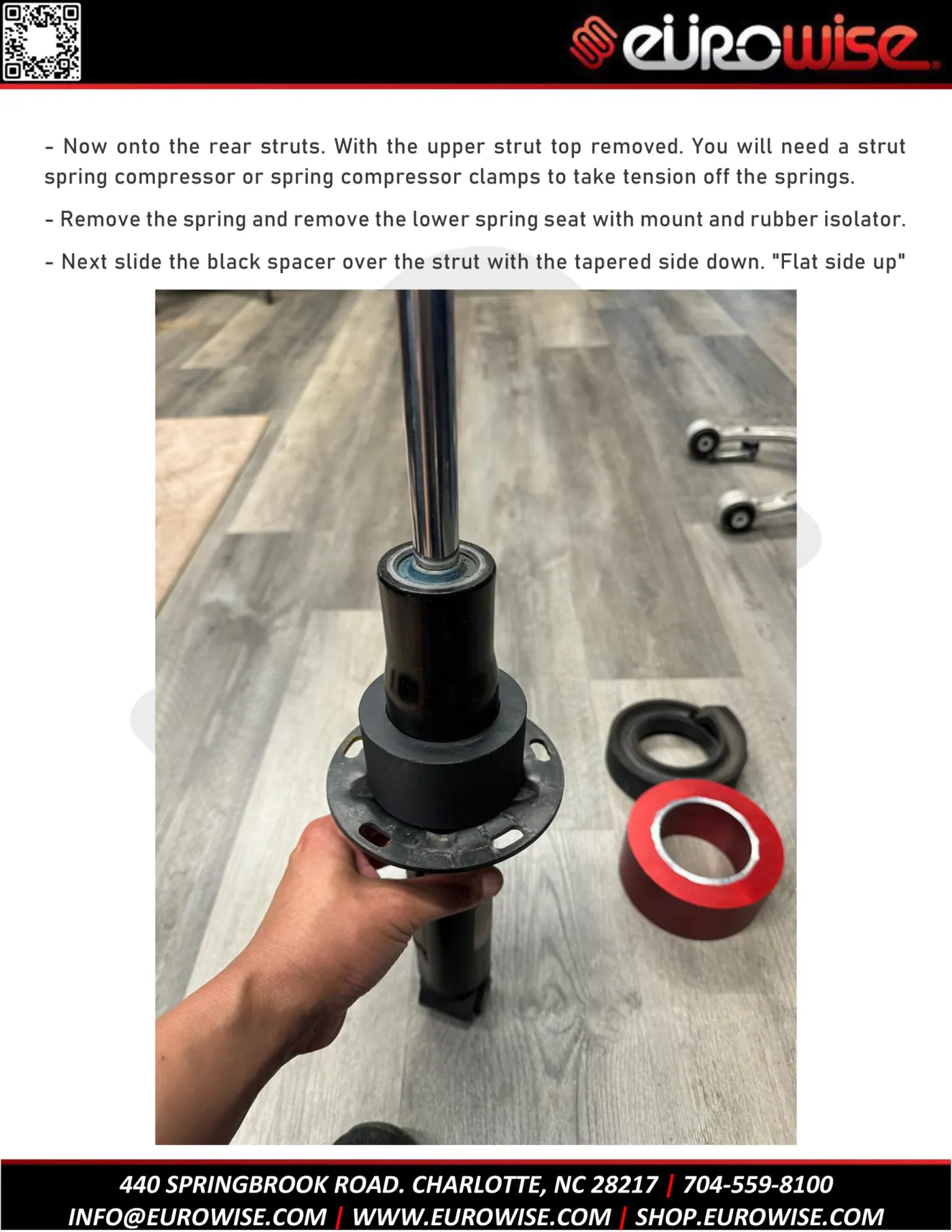 Gen 2 Eurowise Cayenne / Touareg 3 inch lift installation Guide — page 9 of 21
