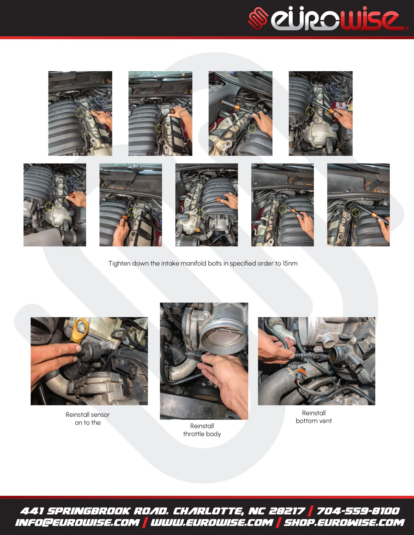 Eurowise Gen 1 Cayenne 957 Performance Vent/Pipe Upgrade — page 15 of 17