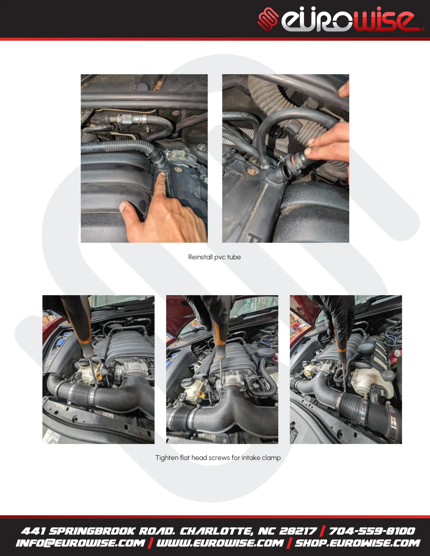 Eurowise Gen 1 Cayenne 957 Performance Vent/Pipe Upgrade — page 17 of 17