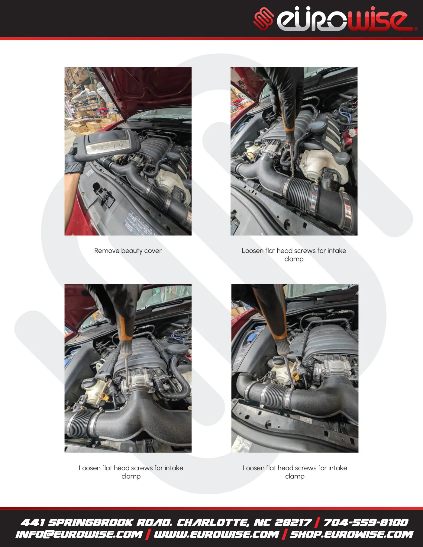 Eurowise Gen 1 Cayenne 957 Performance Vent/Pipe Upgrade — page 3 of 17