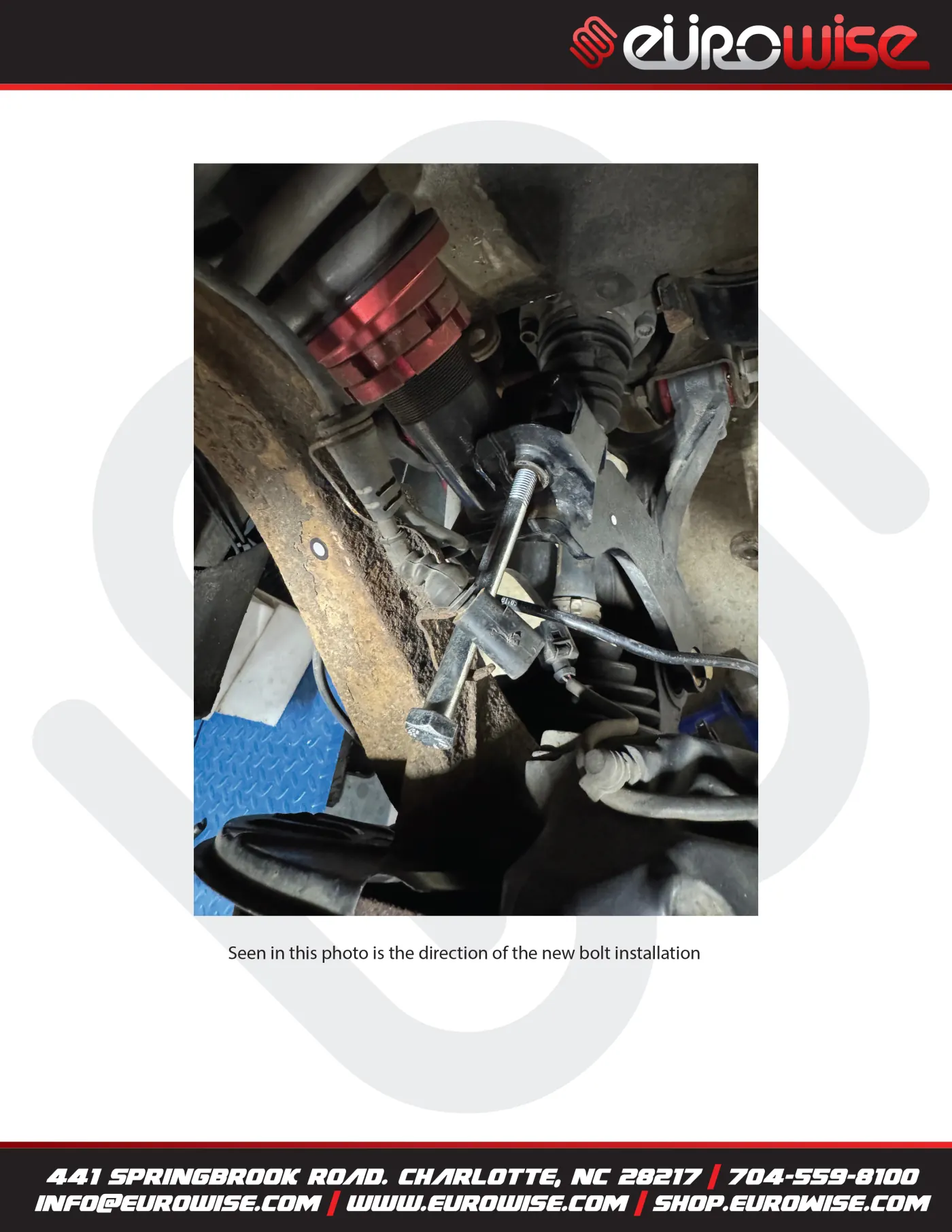 Eurowise Ultimate 360 Sway Bar Mount Instructions — page 3 of 6