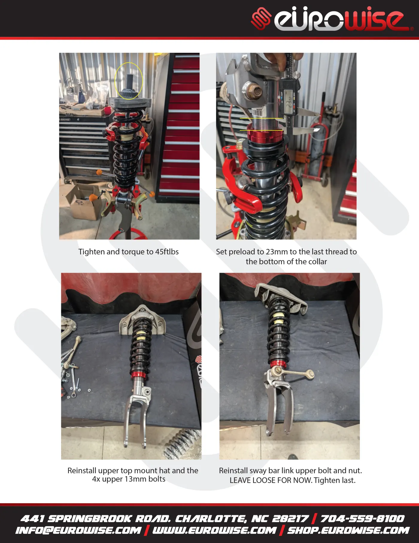 Gen 1 EXD Suspension Install Manual — page 11 of 15