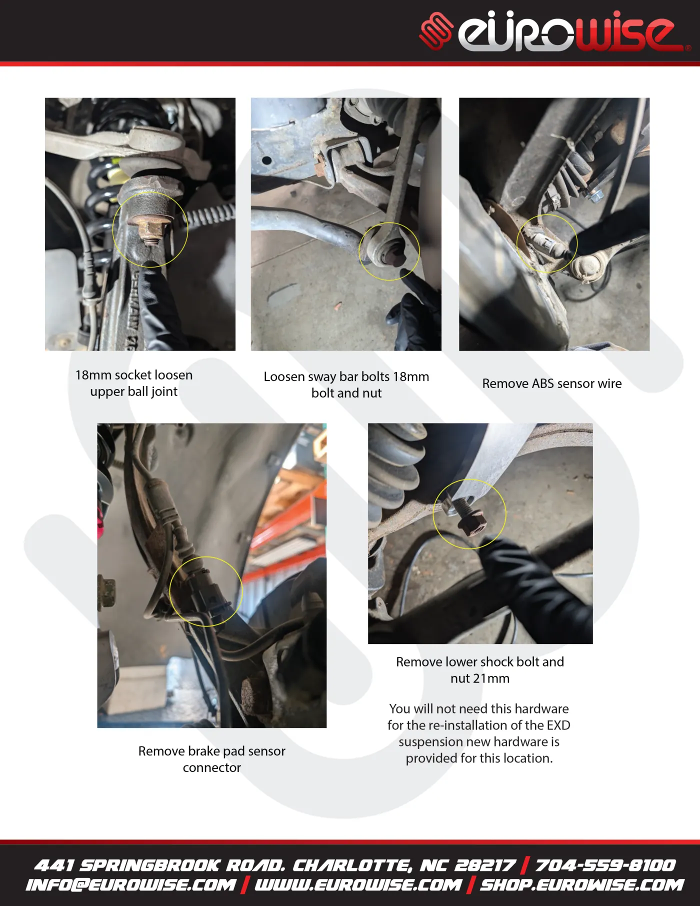 Gen 1 EXD Suspension Install Manual — page 5 of 15