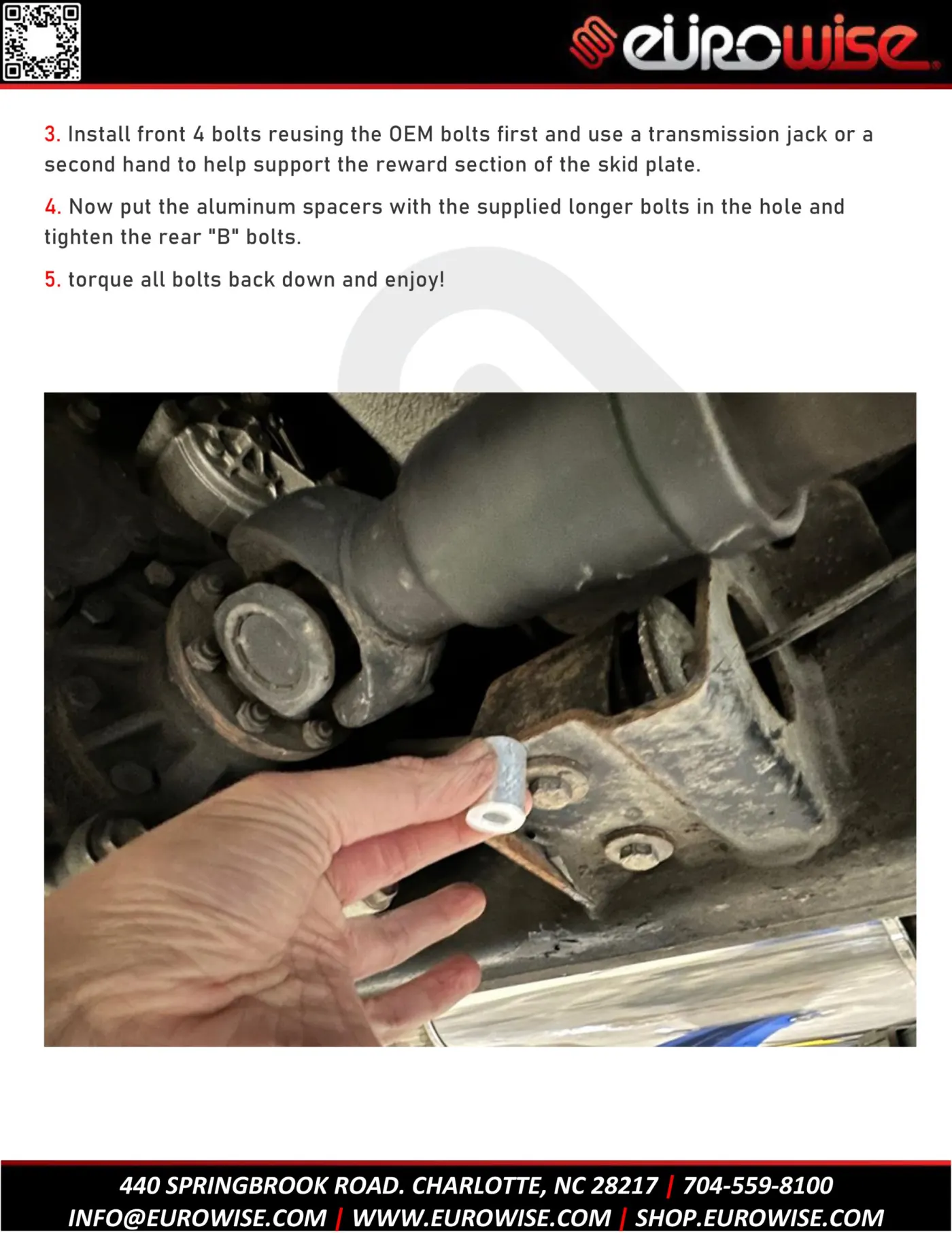 Mercedes G Wagen W463 Transfer Case Skid Installation — page 2 of 3