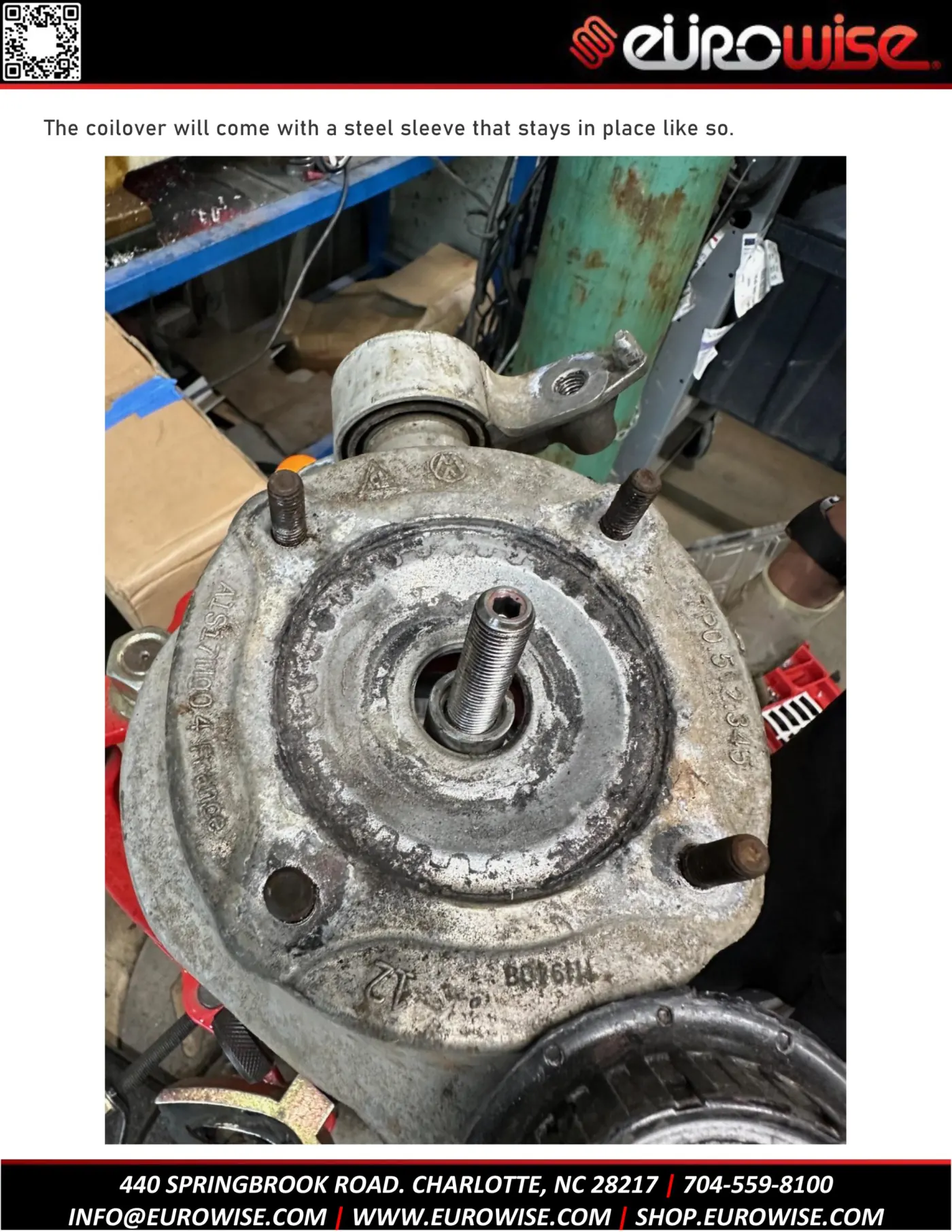 Gen 2 Cayenne / Touareg Eurowise Coilover Installation — page 12 of 17