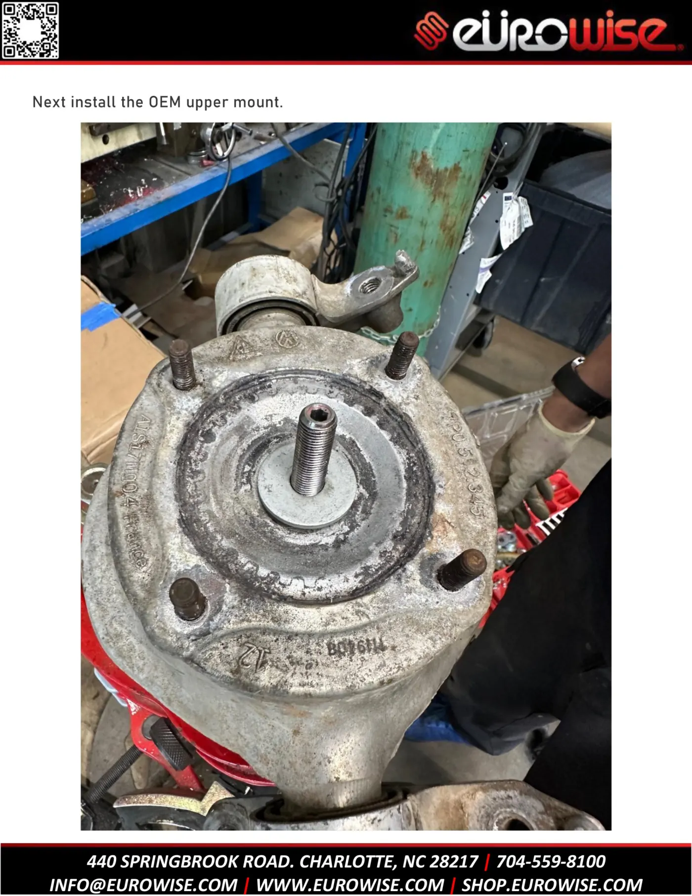 Gen 2 Cayenne / Touareg Eurowise Coilover Installation — page 13 of 17