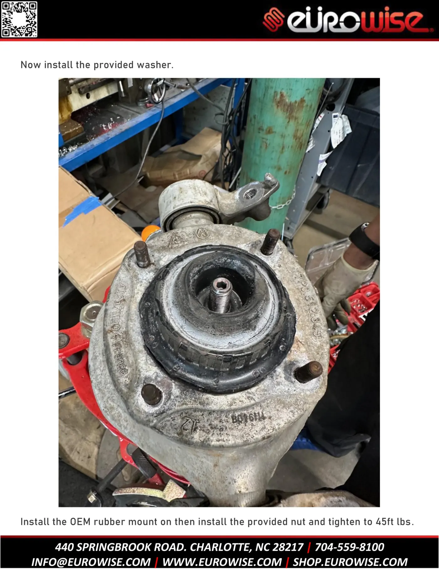 Gen 2 Cayenne / Touareg Eurowise Coilover Installation — page 14 of 17
