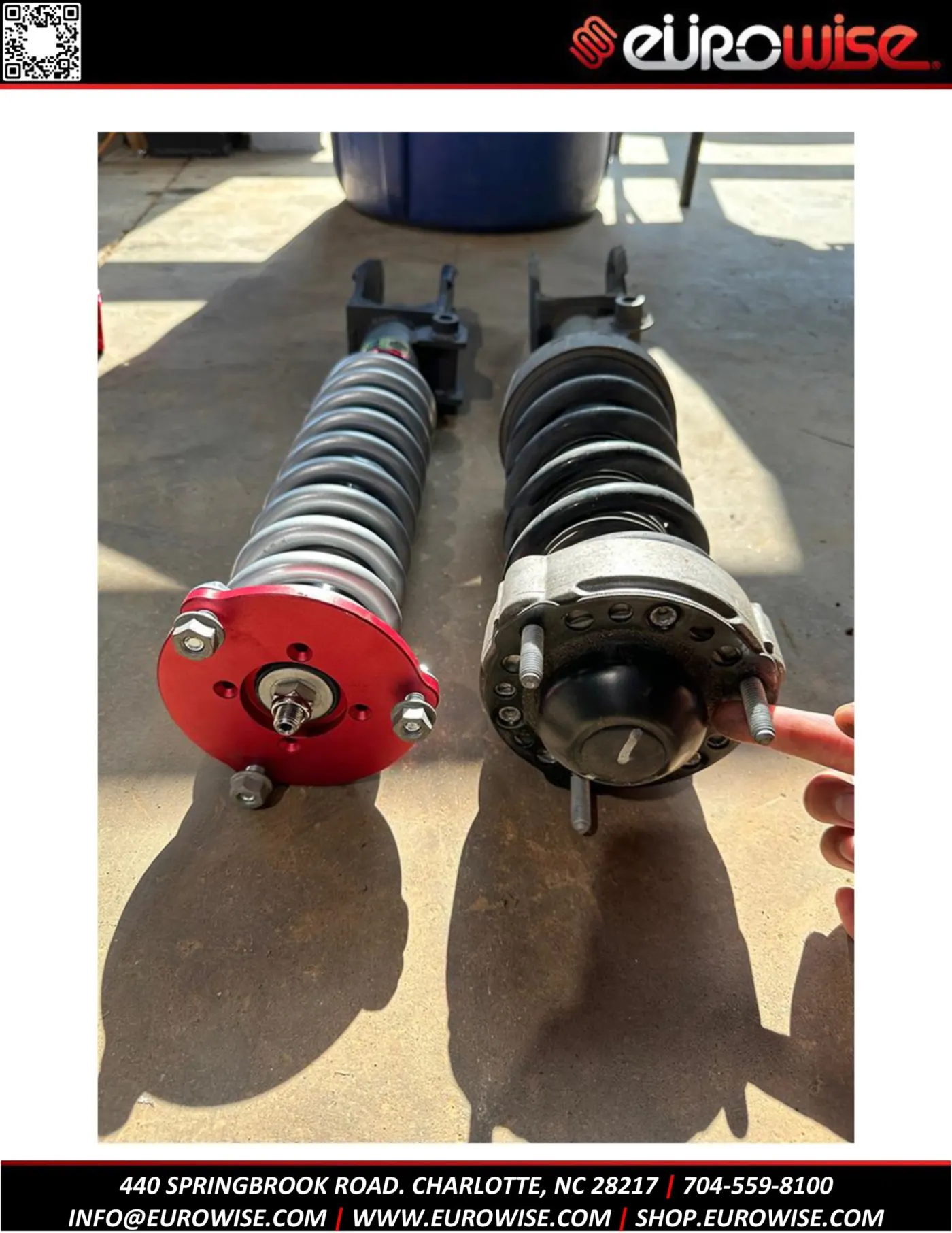 Gen 2 Cayenne / Touareg Eurowise Coilover Installation — page 2 of 17