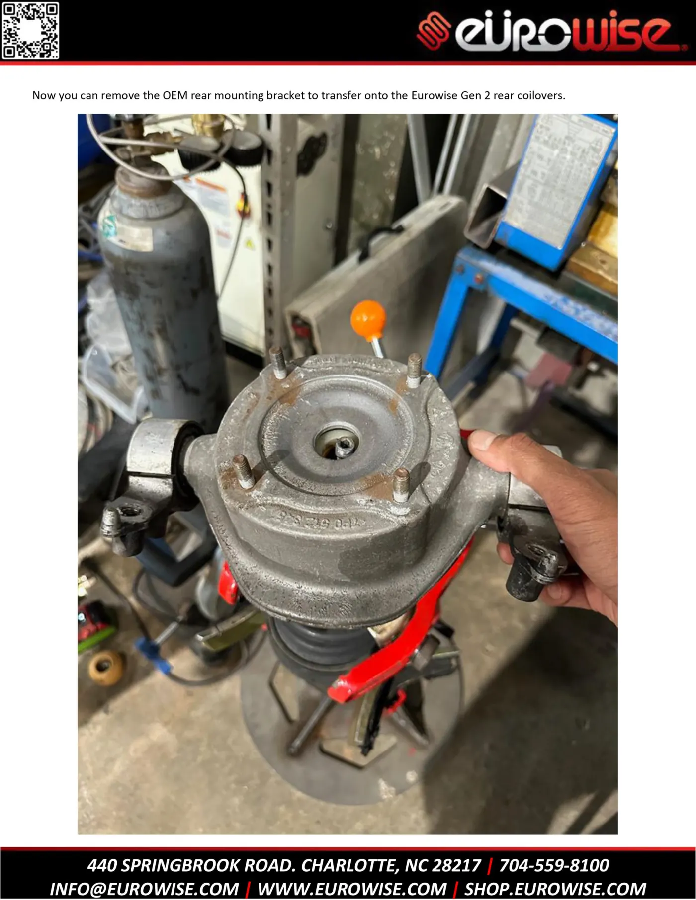 Gen 2 Cayenne / Touareg Eurowise Coilover Installation — page 5 of 17