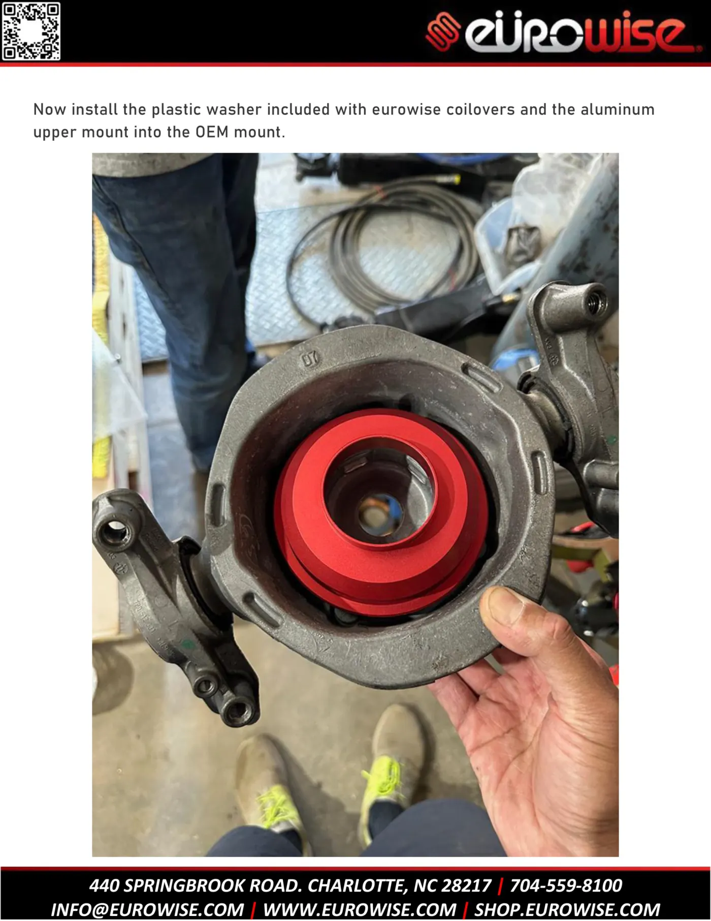 Gen 2 Cayenne / Touareg Eurowise Coilover Installation — page 9 of 17