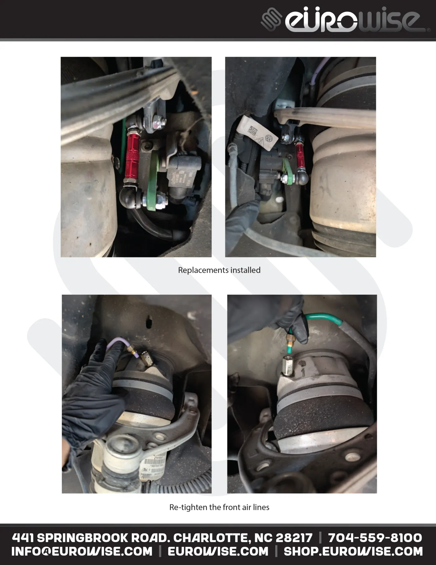 Gen 2 2″ Lift Kit Air Suspension Cayenne/Touareg — page 15 of 25