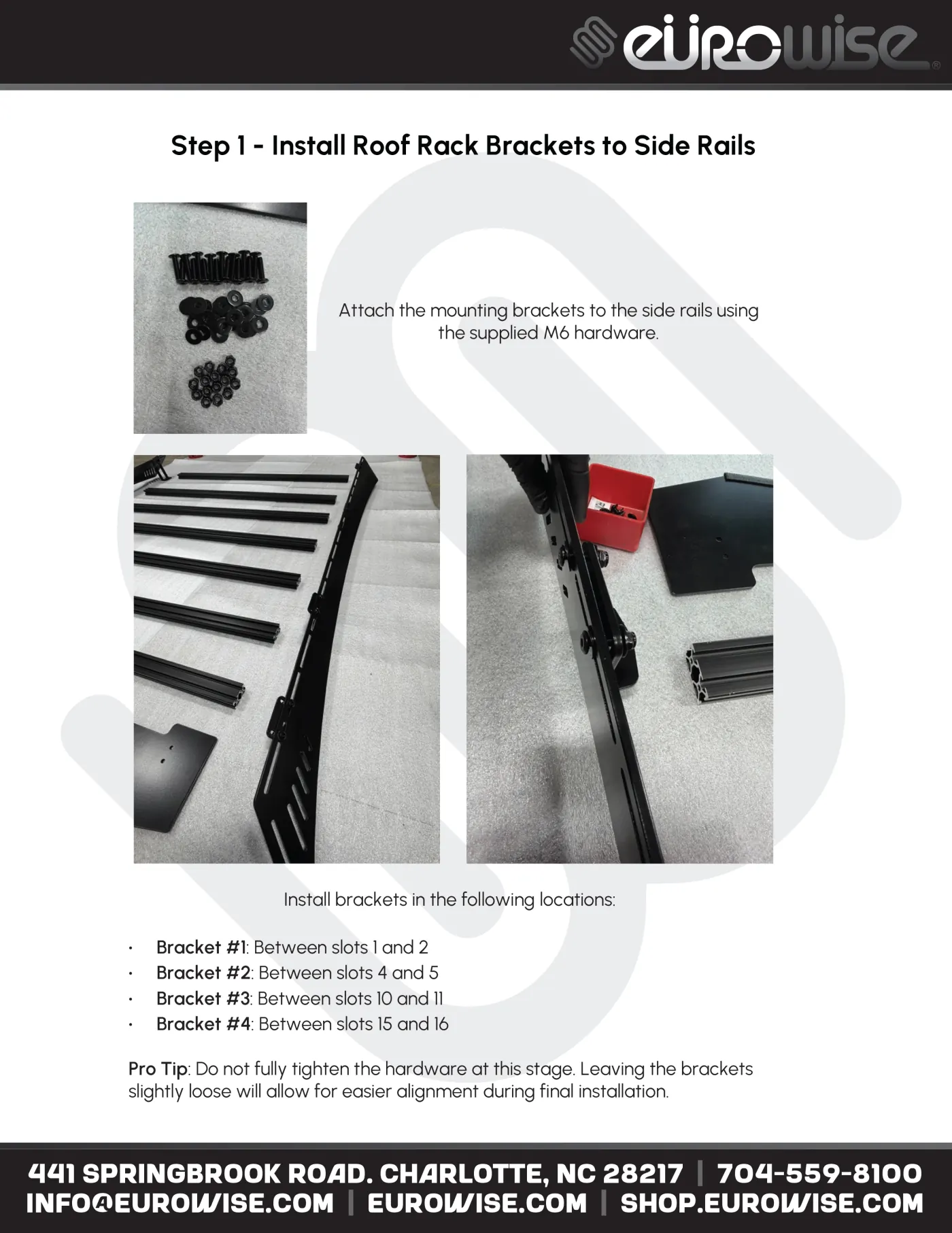 Audi Q5 Roof Rack Install Guide — page 2 of 6